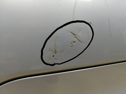 AA045290; Крышка багажника; под камер. (K0100BR0MA) для Nissan Qashqai/БУ; Оригинал; Р1, Мелкий дефект; 