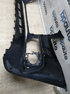 BA000255; Бампер передний, S-line; без паркт.; под омыват. (8R0 807 437 AC) для Audi Q5 I рест. (2012-2017)/БУ; Оригинал; Р1, Мелкий дефект; 