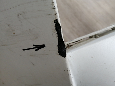 AA046105; Бампер передний, AMG; под паркт.; под омыват. (A1668803140) для Mercedes-Benz M-klasse III (W166) (2011-2015)/БУ; Оригинал; Р1, Мелкий дефект; 