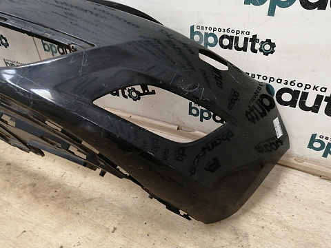Фотография детали AA037216; Бампер передний; без паркт.; под омыват. (13264403) для Opel Astra/БУ; Оригинал; Р1, Мелкий дефект; . Фото номер 2