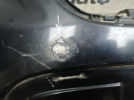 AA046127; Бампер передний; без паркт.; без омыват. (7S71-17757-A) для Ford Mondeo/БУ; Оригинал; Р1, Мелкий дефект; 