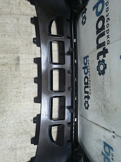 BA000256; Бампер передний, S-line; без паркт.; под омыват. (8R0 807 437 AC) для Audi Q5 I рест. (2012-2017)/БУ; Оригинал; Р1, Мелкий дефект; 