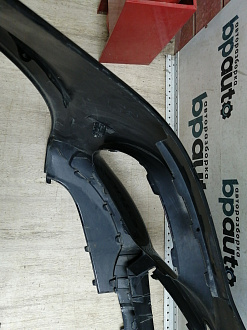 AA046095; Бампер передний; под паркт.; без омыват. (A1668851800) для Mercedes-Benz GLS-klasse I (X166) (2015-2019)/БУ; Оригинал; Р1, Мелкий дефект; 