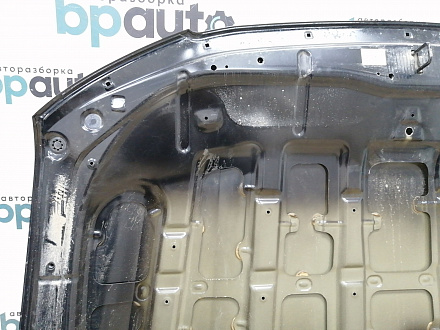 AA017801; Капот ( 53301-60590) для Toyota Land Cruiser/БУ; Оригинал; Р1, Мелкий дефект; (218) Черный перламутр