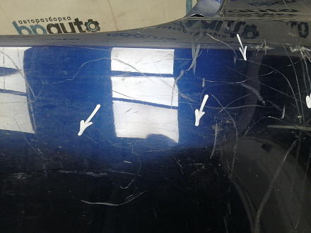 AA045921; Бампер задний; без паркт. (52159-12B30) для Toyota Corolla 150 рест. (2010-2013)/БУ; Оригинал; Р2, Удовлетворительное; 