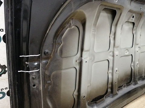 Фотография детали AA033959; Капот (53301-60630) для Toyota Land Cruiser Prado 150 (2010 — 2013)/БУ; Оригинал; Р2, Удовлетворительное; . Фото номер 25