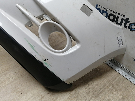 AA045457; Бампер передний, Sport-Style; без паркт.; под омыват. (5N0807221) для Volkswagen Tiguan I (2007- 2011)/БУ; Оригинал; Р1, Мелкий дефект; 