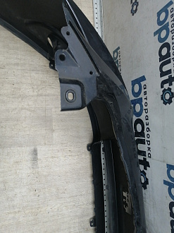 BA000187; Бампер передний; без паркт.; под омыват. (52119-05190) для Toyota Avensis/БУ; Оригинал; Р1, Мелкий дефект; 