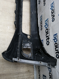 AA045677; Бампер передний, Sport-Style; без паркт.; под омыват. (5NU807221) для Volkswagen Tiguan I рест. (2011- 2016)/БУ; Оригинал; Р1, Мелкий дефект; 