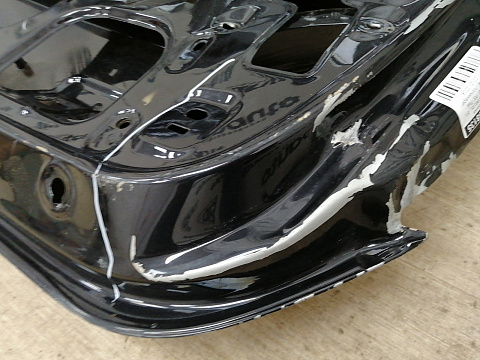 Фотография детали AA038135; Крышка багажника (5C6827025A) для Volkswagen Jetta VI (2010- 2014)/БУ; Оригинал; Р3, Под восстановление; . Фото номер 17
