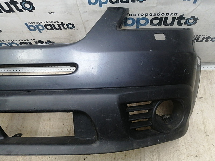 AA046358; Бампер передний; без паркт.; под омыват. (57704-XA07A) для Subaru Tribeca I рест. (2007-2014)/БУ; Оригинал; Р1, Мелкий дефект; 