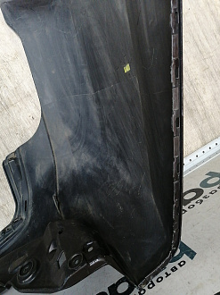 AA045379; Бампер задний; без паркт. (6410D125) для Mitsubishi Pajero Sport III (2015-2020)/БУ; Оригинал; Р1, Мелкий дефект; 