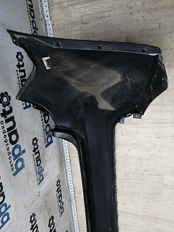 AA046117; Бампер задний; без паркт. (86611-4Y000) для Kia Rio III Sedan (2011- 2015)/БУ; Оригинал; Р1, Мелкий дефект; 