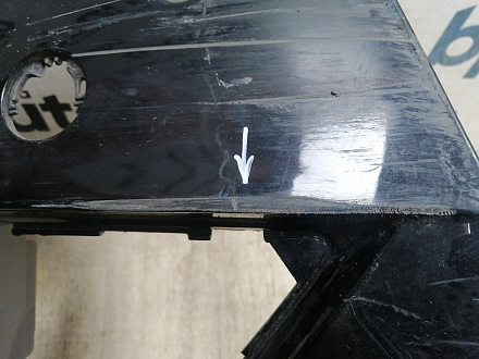 AA045596; Бампер передний; под паркт.; под омыват. (8K0 807 437 AC) для Audi A4 B8/БУ; Оригинал; Р1, Мелкий дефект; 