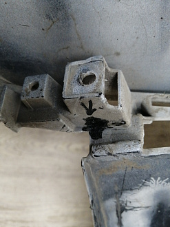 AA045898; Бампер передний; под паркт.; под омыват. (52119-78010) для Lexus NX (2014-2017)/БУ; Оригинал; Р1, Мелкий дефект; 