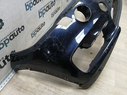 AA044848; Бампер передний; под паркт.; под омыват. (51117294480) для BMW Х5 III (F15) (2013-2018)/БУ; Оригинал; Р1, Мелкий дефект; 