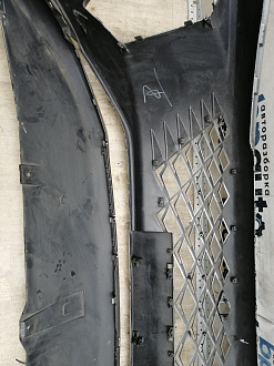 AA045334; Бампер передний; без паркт.; без омыват. (602002457АА) для EXEED LX I рест. 2 (2023-н.в.)/БУ; Оригинал; Р1, Мелкий дефект; 