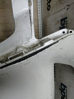 BA000272; Бампер передний; под паркт.; под омыват. (52119-50E80) для Lexus LS IV рест. 2 (2012- 2017)/БУ; Оригинал; Р1, Мелкий дефект; 