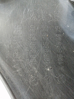 AA046103; Бампер передний, AMG; под паркт.; под омыват. (A1668803140) для Mercedes-Benz M-klasse III (W166) (2011-2015)/БУ; Оригинал; Р2, Удовлетворительное; 