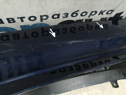 AA045921; Бампер задний; без паркт. (52159-12B30) для Toyota Corolla 150 рест. (2010-2013)/БУ; Оригинал; Р2, Удовлетворительное; 