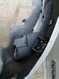 AA045589; Бампер передний; без паркт.; под омыват. (8K0 807 437 AC) для Audi A4 B8/БУ; Оригинал; Р2, Удовлетворительное; 