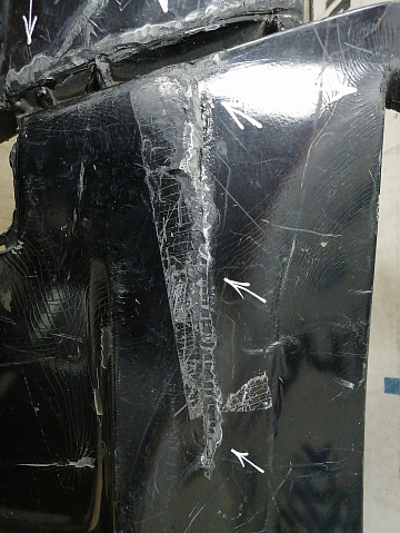 Фотография детали AA045218; Бампер передний, F-SPORT; под паркт.; под омыват. (52119-48760) для Lexus RX III рест. (2012 — 2015)/БУ; Оригинал; Р2, Удовлетворительное; . Фото номер 8