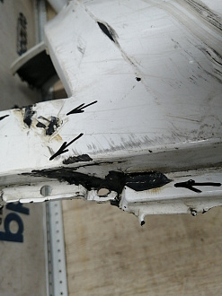 AA045805; Бампер передний, S-line; под паркт.; под омыват. (4G8 807 437 F) для Audi A7 I Sportback (2010-2014)/БУ; Оригинал; Р2, Удовлетворительное; 