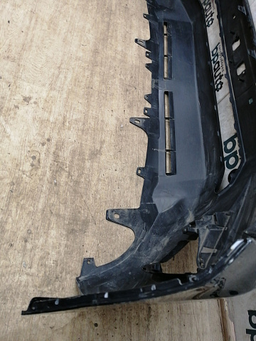 Фотография детали AA032418; Бампер передний; без паркт.; под омыват. (52119-6B984) для Toyota Land Cruiser Prado 150 рест.2 (2017- 2020)/БУ; Оригинал; Р1, Мелкий дефект; . Фото номер 5