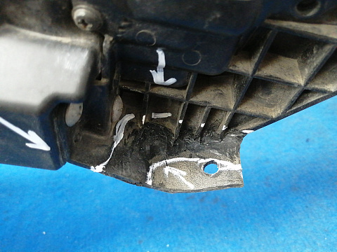 Фотография детали AA029246; Фара галоген правая (95488418) для Chevrolet Spark III (2009-2015)/БУ; Оригинал; Р1, Мелкий дефект; . Фото номер 9