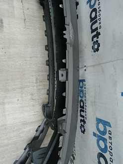 BA000248; Бампер передний; под паркт.; под омыват. (5M0807221N) для Volkswagen Golf Plus II (2009-2014)/БУ; Оригинал; Р2, Удовлетворительное; 