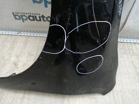 Фотография детали BA000290; Крыло переднее левое (53812-33210) для Toyota Camry/БУ; Оригинал; Р2, Удовлетворительное; . Фото номер 9