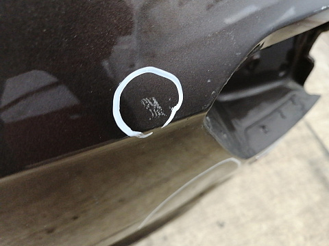 Фотография детали AA038015; Крышка багажника (5NA827025L) для Volkswagen Tiguan/БУ; Оригинал; Р3, Под восстановление; . Фото номер 7
