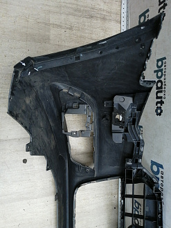 BA000165; Бампер передний; под паркт.; под омыват. (4G0 807 437) для Audi A6 C7/БУ; Оригинал; Р1, Мелкий дефект; 
