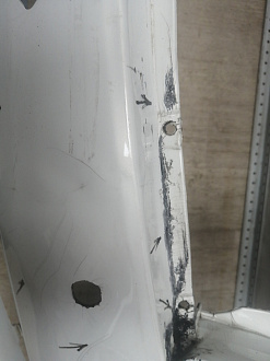 BA000206; Бампер передний; под паркт.; под омыват. (62022-1ME0H) для Infiniti/БУ; Оригинал; Р1, Мелкий дефект; 