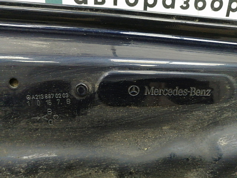 Фотография детали AA035799; Капот (A2138870203) для Mercedes-Benz E-klasse W213 S213/БУ; Оригинал; Р2, Удовлетворительное; . Фото номер 14