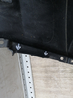 AA045642; Бампер передний, S-line; под паркт.; под омыват. (4G8 807 437 F) для Audi A7 I Sportback (2010-2014)/БУ; Оригинал; Р1, Мелкий дефект; 