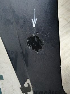 AA045871; Бампер передний; под паркт.; без омыват. (602002155AA) для Omoda C5 (2022- н.в.)/БУ; Оригинал; Р1, Мелкий дефект; 