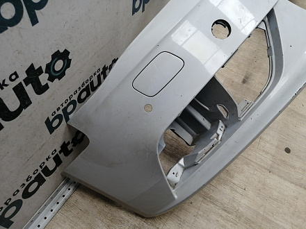 AA045599; Бампер передний; под паркт.; под омыват. (8K0 807 437 AC) для Audi A4 B8/БУ; Оригинал; Р1, Мелкий дефект; 