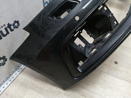 AA045632; Бампер передний, S-line; под паркт.; под омыват. (4G0 807 437 C) для Audi A6 C7/БУ; Оригинал; Р1, Мелкий дефект; 