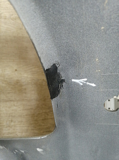 AA046091; Бампер передний; под паркт.; под омыват. (52119-33610) для Lexus ES V рест. (2009- 2012)/БУ; Оригинал; Р1, Мелкий дефект; 