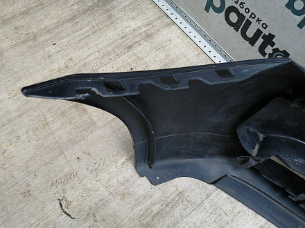 AA045298; Бампер передний; под паркт.; под омыват. (51117033694) для BMW 5 серия Е60 Е61/БУ; Оригинал; Р1, Мелкий дефект; 