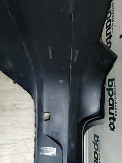 AA046058; Бампер задний, без молдинга; без паркт. (3AE807417) для Volkswagen Passat B7 Sedan (2011- 2014)/БУ; Оригинал; Р1, Мелкий дефект; 