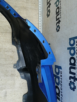 AA046077; Бампер задний; без паркт. (85022 9U040) для Nissan Note/БУ; Оригинал; Р1, Мелкий дефект; 