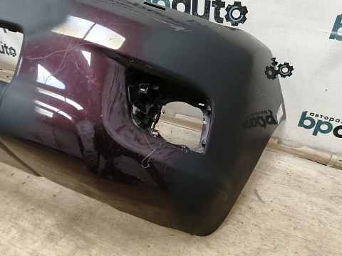 Фотография детали AA037481; Бампер передний; без паркт.; под омыват. (52119-60E01) для Toyota Land Cruiser Prado 150 (2010 — 2013)/БУ; Оригинал; Р1, Мелкий дефект; . Фото номер 2