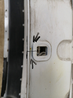 AA032421; Бампер передний, М-пакет; под паркт.; без омыват. (51118091971) для BMW/БУ; Оригинал; Р2, Удовлетворительное; 