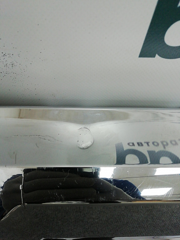Фотография детали AA002416; Юбка заднего бампера, хром. (A2048857323) для Mercedes-Benz GLK-klasse I (X204) (2012-2015)/БУ; Оригинал; Р2, Удовлетворительное; . Фото номер 7
