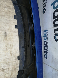 BA000148; Бампер задний; под паркт. (86611-4L200) для Hyundai Solaris I HB (2010- 2014)/БУ; Оригинал; Р1, Мелкий дефект; 