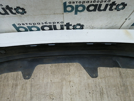BA000115; Бампер задний; без паркт. (96696013) для Chevrolet Aveo II Sedan (2011- 2015)/БУ; Оригинал; Р1, Мелкий дефект; 