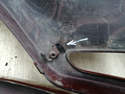 AA045856; Бампер передний; без паркт.; без омыват. (86511-4Y000) для Kia Rio/БУ; Оригинал; Р1, Мелкий дефект; 