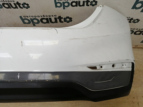 Фотография детали AA042877; Бампер задний; без паркт. (86611-H5000) для Hyundai Solaris II (2017- 2020)/БУ; Оригинал; Р2, Удовлетворительное; . Фото номер 3